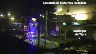 Inmediata respuesta del COT ante un incendio en una maderera