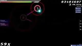 Osu! Bury - The Fancy of Four Leaf Clover [AR9.5 OD7]