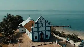 GOA Drone Video- Chapel of Jesus Nazareth and Siridao Beach#goa - #siridao #chaple #droneshot