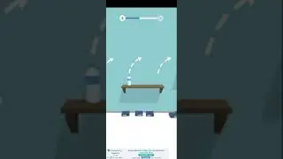 Bottle flip 3D gameplay for android and iOS