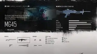 Days Gone: Remastered Weapon Comparison, MG45