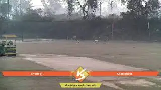 Titans11 vs Khanjahpur | Live - Muzaffarnagar crossline cirket stadium