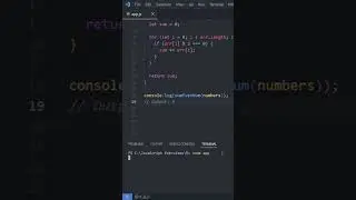 Create a function that takes an array of numbers and returns the sum of all even numbers | JS 5