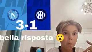 BELLA RISPOSTA ‼️⚪🔵NAPOLI 3-1 INTER ⚫🔵 | POST PARTITA 