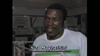 World of Boxing. South African Boxing Program. 1990. Presented by Deon Le Roux and Bert Blewett.