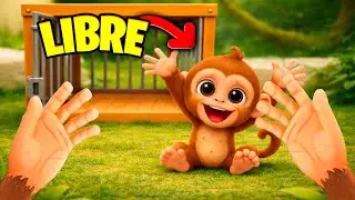 &iexcl;TENENEMOS que LIBERAR al MONO de la Abuelita! 🔥 I AM MONKEY VR