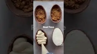 Easter egg cheesecakes #shorts #easter #cheesecake