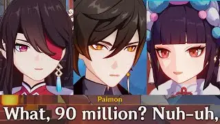 THE MOST EXPENSIVE ITEM in Genshin Impact 6.3 Cutscene Lantern Rite 2026 LUNA IV | Zhongli x Beidou
