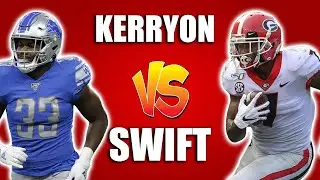 Kerryon Johnson or D'Andre Swift for Fantasy Football? Top 101 #61