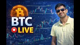 BTC Live Trading | Bitcoin Price Action | Support Resistance | Live Market Analysis