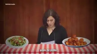 Isabel D&iacute;az Ayuso / Pizza Pizza