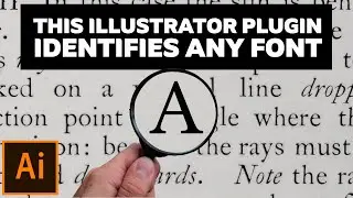 Identify Any font with an Image | Adobe Illustrator Tutorial