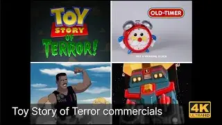 Toy Story of Terror: In-universe commercials (Disney Pixar) 4k