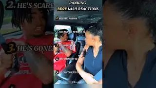 Ranking Best Boyfriend Reactions to Lash Pranks #shorts #ranking #prank #funny