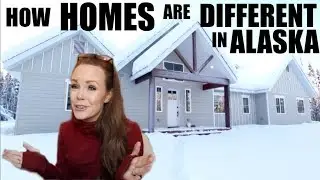 HOW HOMES ARE BUILT DIFFERENT IN ALASKA | BUILDING A HOME IN ALASKA |Somers In Alaska