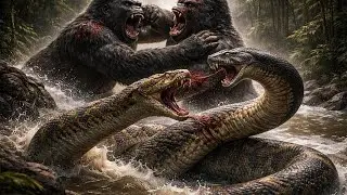 King Kong vs Titanoboa | Strength vs Survival ( video)