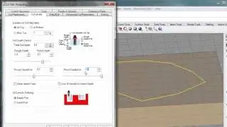 RhinoCAM Pocketing tool path
