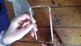 Роскошный позолоченный бампер с алмазами для-IPHONE 6-(4,7)