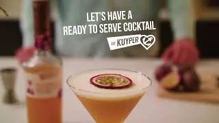 De Kuyper Ready to Serve Passionfruit Martini Cocktail