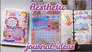 AESTHETIC JOURNAL IDEAS | PART #17 (KIDCORE/KOREAN AESTHETIC) #bulletjournal #howtobulletjournal