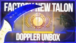 CS:GO TALON DOPPLER UNBOX (FIRST KNIFE IN 1 YEAR)