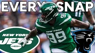 Will McDonald EVERY SNAP - New York Jets vs Carolina Panthers Highlights
