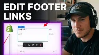 How to Add and Edit Quick Links in Shopify Footer (2026) | Navigation