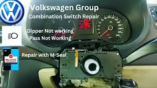 Volkswagen Polo Combination Switch Repair | Pass not working | Dipper not working | Cheap Fix DIY |