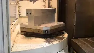 hurco htx 500 pallet change
