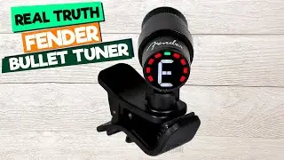 Обзор тюнера Fender Bullet: это ЛУЧШИЙ минималистичный тюнер-прищепка для выступлений?