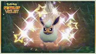Shiny Flareon Reaction! - Pokemon Scarlet & Violet Shiny Dex
