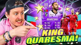 THIS CARD IS CRACKED! 88 FUT Birthday Quaresma Review! FIFA 22 Ultimate team