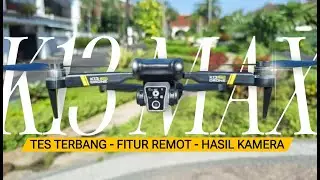 Tes Terbang Drone K13 Max
