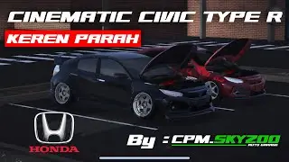 CINEMATIC CIVIC TYPE R | Car Parking Multiplayer | #carparkingmultiplayer #cpmindonesia #carsxgenk