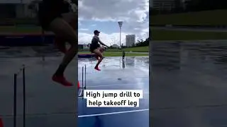 Выполняйте эти упражнения, чтобы улучшить свой прыжок в высоту. #highjump #highjumpdrills #track