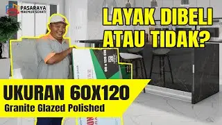 Granit Ukuran 60X120 Mewah Glazed Polished dari Sun Power