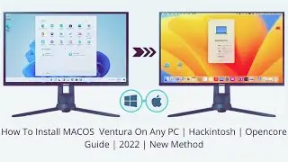 How to Install macOS Ventura On PC/Laptop | macOS Ventura | Hackintosh