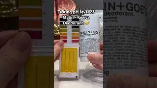 Раскрываем секреты pH дезодоранта MALIN+GOETZ с бергамотом! 🍋✨ #шортc #уход