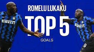 TOP 5 INTER GOALS | ROMELU LUKAKU ⚫🔵