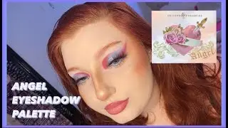 🦄UNICORN COSMETICS ANGEL EYESHADOW PALETTE REVIEW + TUTORIAL👼🏻