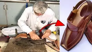 Pure Leather Peshawari Chappel Wholesale Market in Peshawar |