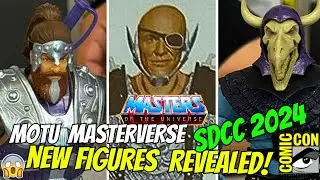 Masters Of The Universe Masterverse New Figures Revealed At SDCC 2024