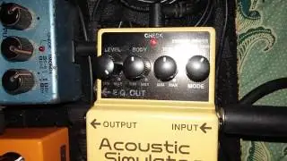 Boss  Acoustic Simulator AC-2 demo