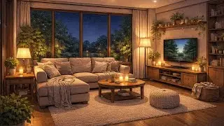 【夜ジャズBGM】Night Living Room Jazz Piano｜Quiet, Warm, Relaxing