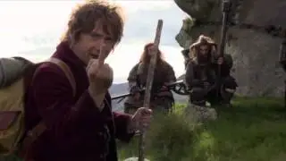 Martin Freeman flipping off the camera