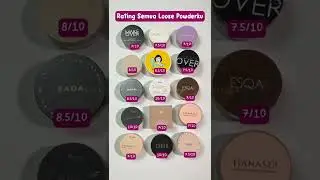 rating semua loose powder ku kalian pake produk apa nihh??