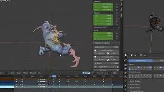 Sarbor Slash Animation - Blender 2.90