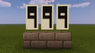 How To Make The Number 9 Banner In Minecraft | (Easy Tutorial)