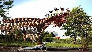 parkour chronophotography filter