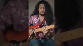 #shred Jazz Legato Lick over Rhythm Changes #shorts